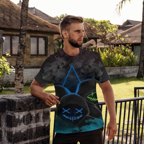 

weird baby 3d printed t-shirt is unique, stylish, beautiful, breathable and comfortable. daily party travel visual impact gothic style men&#, White;black