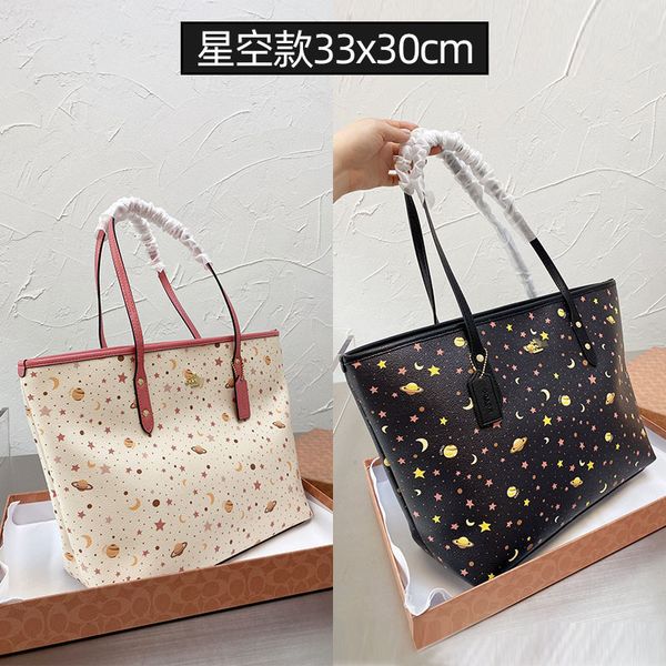 

star shopping bag 2021 fashion age reduction c women's bag single shoulder luxuryss designerss yw