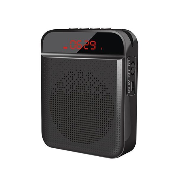 

charging microphone tf fm loudspeaker portable auto pairing voice megaphone speaker for tourist guide teaching speakers