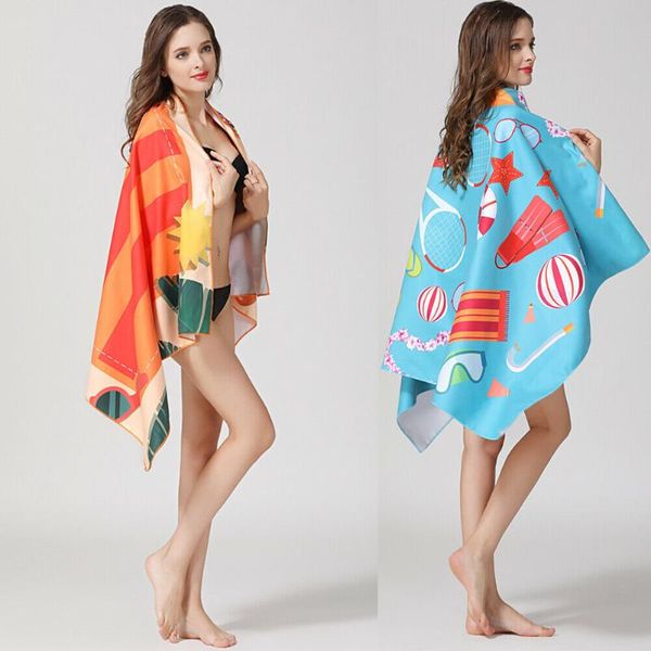 

towel outdoor travel camping microfiber quick-drying beach swim gym shower bath