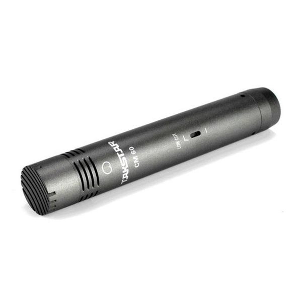 

microphones takstar cm-60 professional recording microphone portable condenser for musical instrument tv and radio