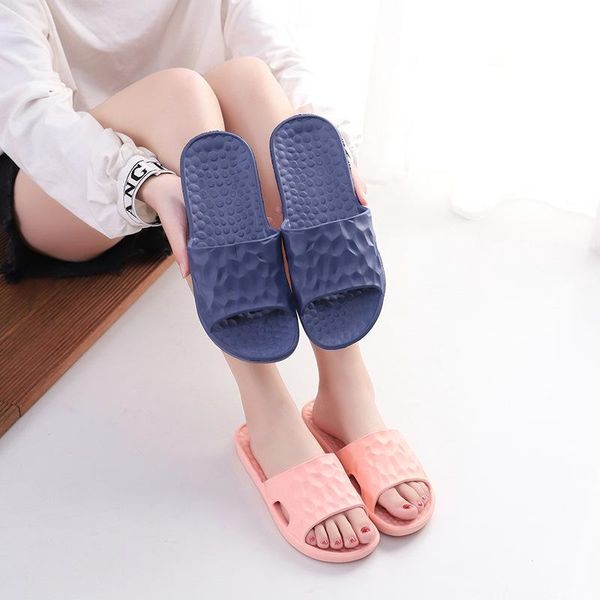 

summer slippers women shoes indoor floor slides soft comfortable non-slip mute woman zapatillas de hombre promotion, Black