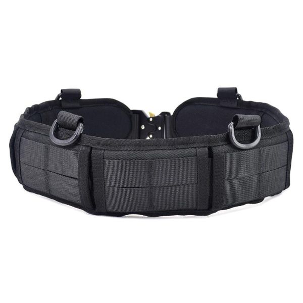 Tactical Molle Belt Conjunto de tinta militar de paintball Combate de paintball CS CAIS CAIXA CILA AJUSTÁVEL CELOS DE BANDA DE BAND