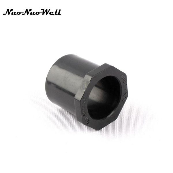 

watering equipments 2pcs nuonuowell ansi pvc 1"-3/4" reduce connector pipe adapter hose joints aquarium water tank tube fittings g