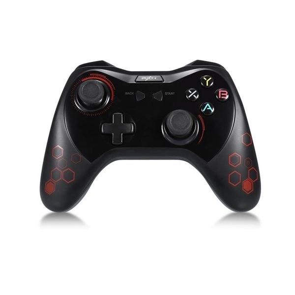 

game controllers & joysticks pxn - 9606 wireless bluetooth gamepad controller joystick with phone bracket/receiver for android smartphones t