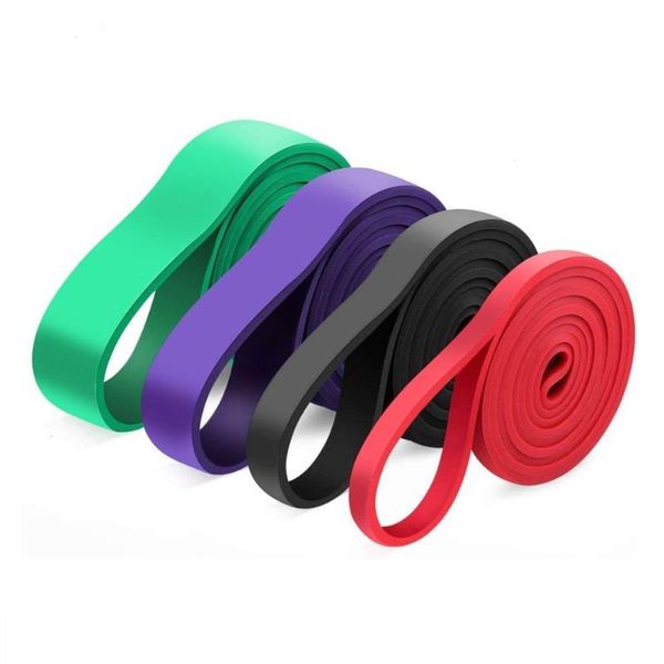 

thicken resistance loop band rubber workout exercise for men women indoor home gym yoga fitness stretching training 6 level bands