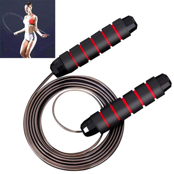 

jump ropes 3m anti slip handle skipping rope with counter weighted high-speed bodybuilding weight bearing fitness tool