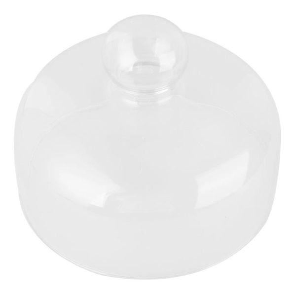 

1pc glass cake cover desssert kitchen covertransparent storage & organization