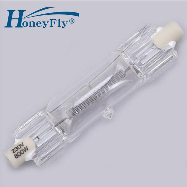 

other lighting bulbs & tubes honeyfly 80mm halogen lamp 220v 800w r7s double ended filament flood light quartz tube smaking interviewing