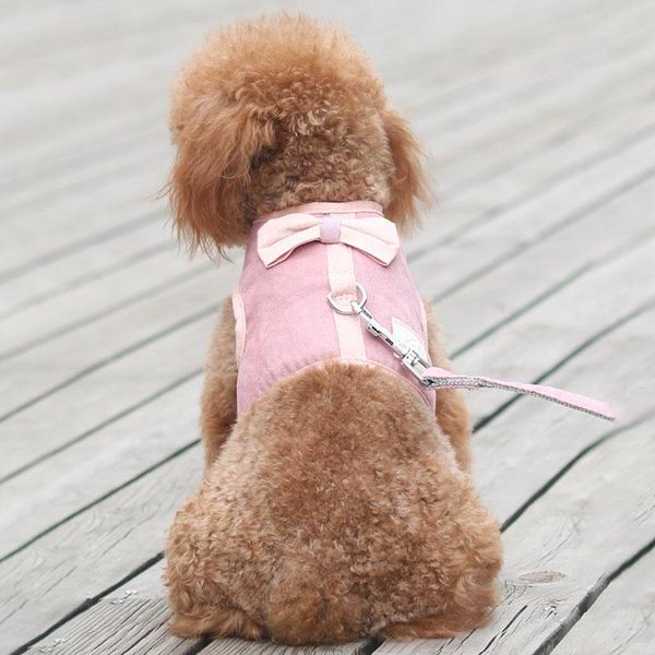 

dog collars & leashes teddy traction rope small medium-sized walking chest strap chain bomei pet supplies leash