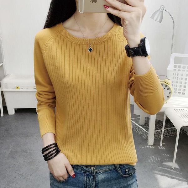 

women's sweaters high-quality core yarn autumn and winter sweater women loose thin warm, White;black