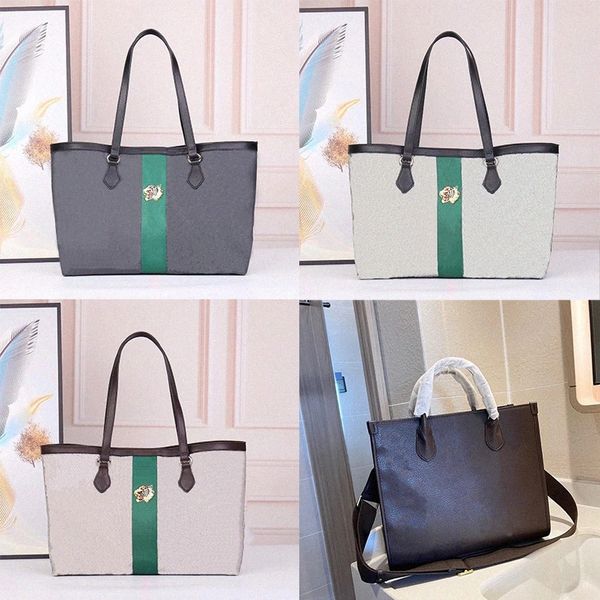 

hi quality luxurys designer shoulder bags tiger old shopping handbags women bag canvas wallet purse h19g#