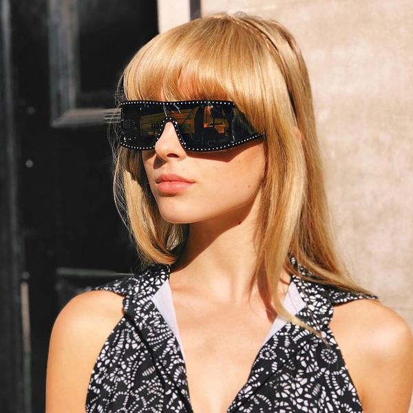 

beach sunglasses summer woman street fashion sunglasses full frame uv400 8 color option high quality, White;black