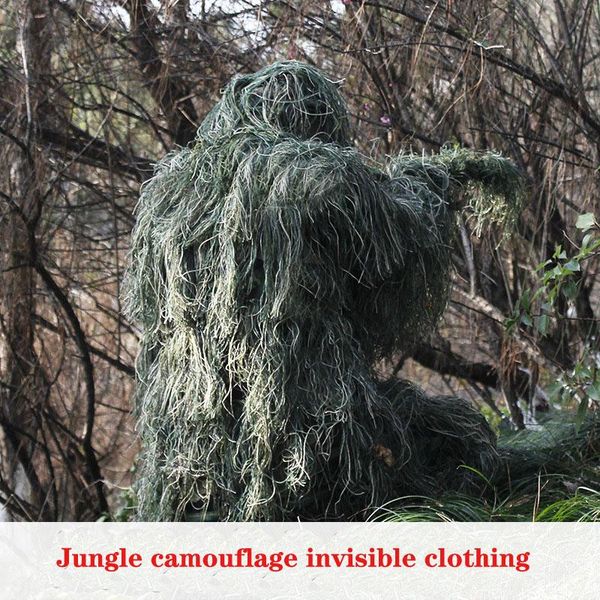 

geely clothing stealth camouflage army tactical cs sniper hunting sets, Camo