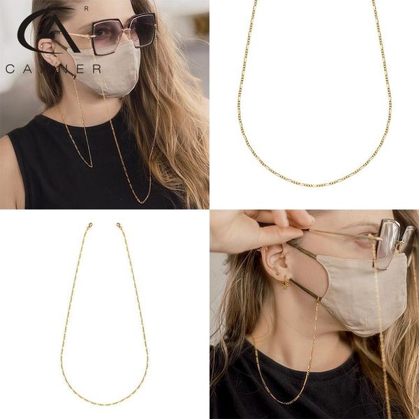 

fashion sunglasses chain glasses spectacles decoration vintage mask holder cord lanyard necklace eyewear accessorie chains, Silver