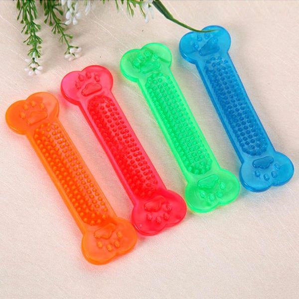 

cat toys bone shaped stick dog dental chew training toy bite resistant grind teeth care pet supplies