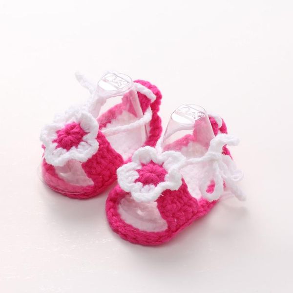 

first walkers hand-knit wool born baby soft bottom toddler shoes(1-18 months)