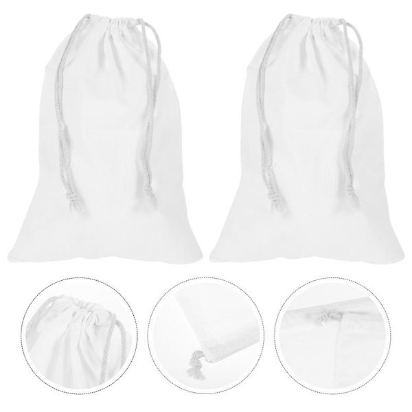 

storage bags 2pcs diy drawstring bag tie-dye pouch kids gift accessory