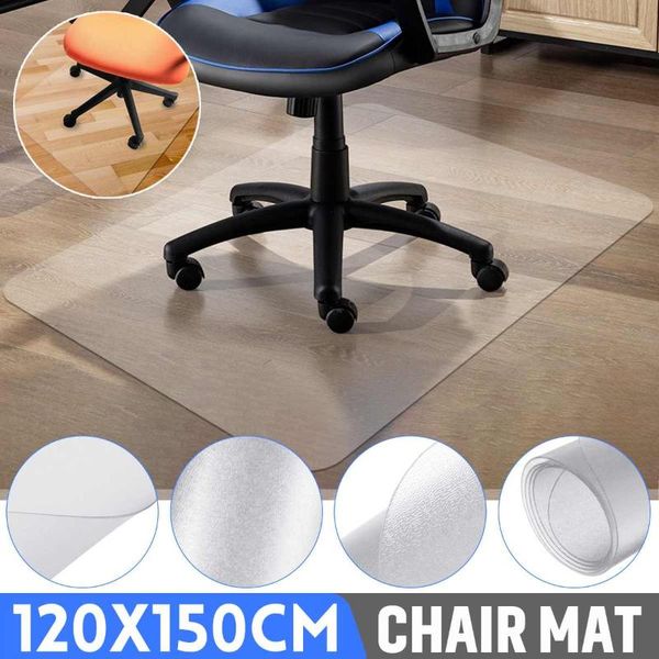 

carpets 1200x1500mm transparent non slip pvc floor protector clear chair mat home office rolling carpet