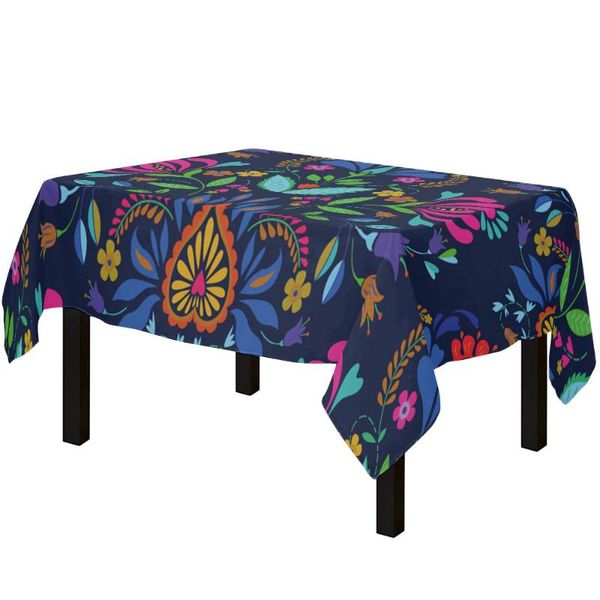 

table cloth oilproof colorful flowers european style tablecloth wedding kitchen decor christmas