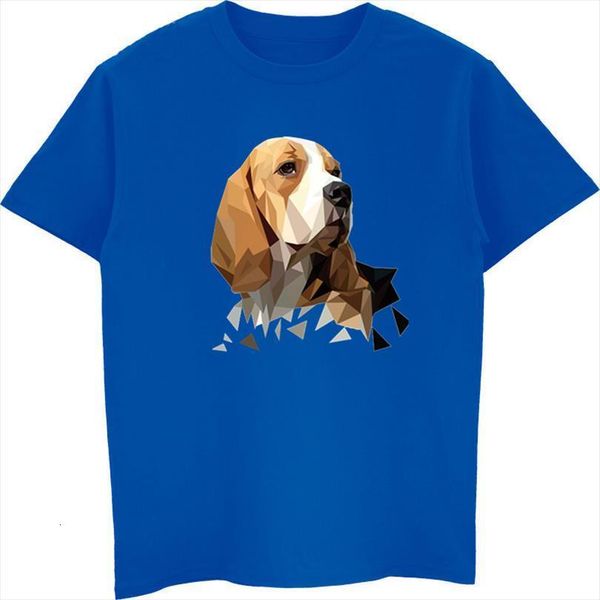 

beagle dog head fashion mens t shirts youth cotton short sleeve tee design harajuku streetwear, White;black