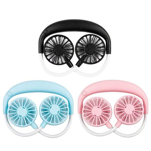 

electric fans lazy hanging neck fan handsair cooler usb charging cooling