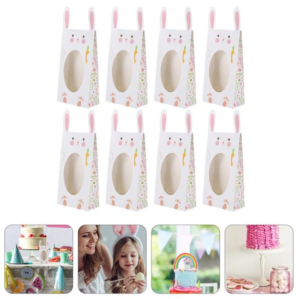 

8pcs gift bags packaging bag wedding favor easter treat wrap