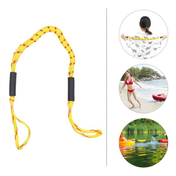 

rafts/inflatable boats 2pcs kayak dock mooring lines practical ropes elastic docking
