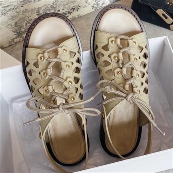 

lace up roud toe casual women elegant ladies summer sandals gladiator shoes, Black