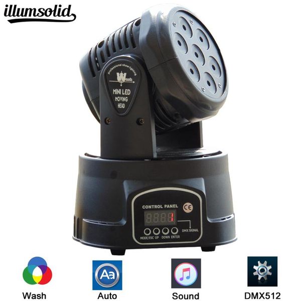 

effects rgbw stage light moving head wash beam party dmx512 led dj xmas dmx