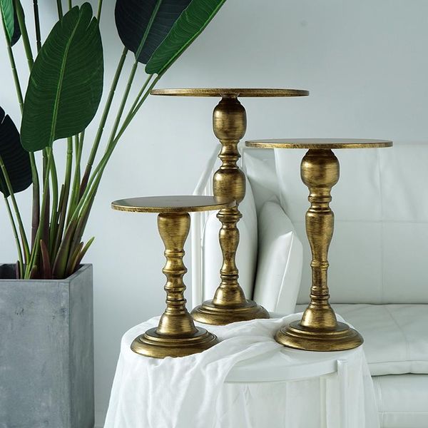

kitchen storage & organization europe gold black cake stand wedding table decoration metal dessert display cosmetic tray serving traysdgj039