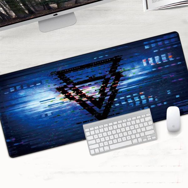 

mouse pads & wrist rests flower diy print large gaming pad anti-slip natural rubber mat desk keyboard for lapcomputer gamer mousepad