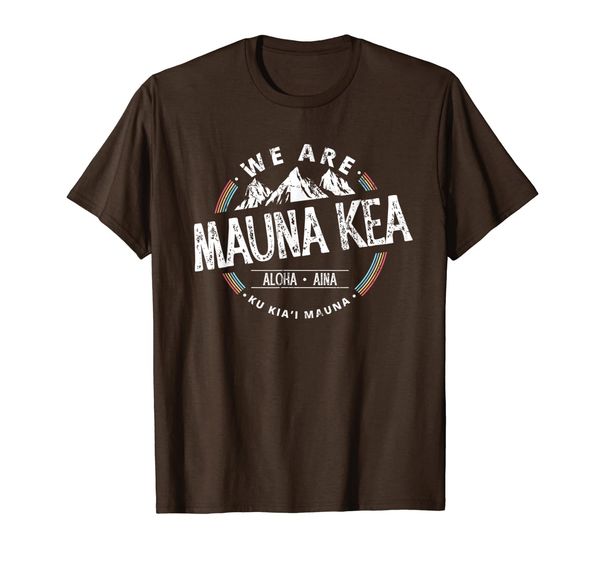 

ku kiai mauna shirt protect defend kanaka maoli kea gift t-shirt, White;black