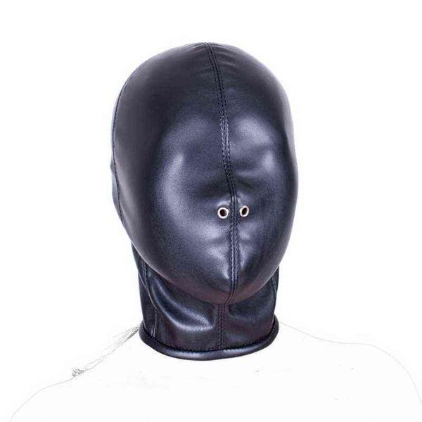 NXYSM Bonsage Esaret BDSM Sınırlamalar Rol Oynamak Eller Bilekler Kol Bacak Bacak Binder Hood Maskesi PU Deri Sıkı Tek Eldiven Yetişkin Kostümleri Seks Oyuncakları 1126