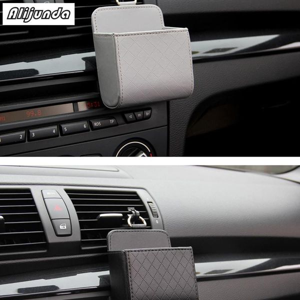 

car organizer box bag air outlet dashboard hanging leather for rlx cl el csx ilx mdx nsx rdx rl slx tl tsx vigor zdx