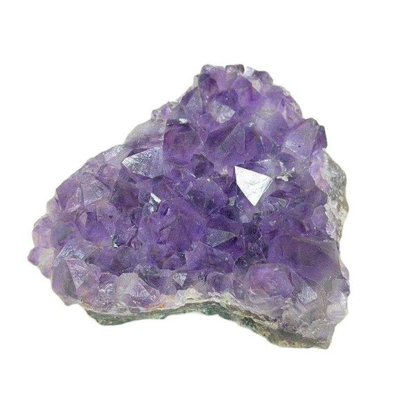 

decorative objects & figurines natural amethyst geode cluster purple quartz stones crystal healing for home decoration