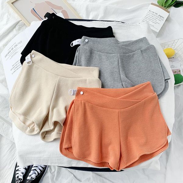 

maternity leisure pants summer sports fashion shorts support abdomen elastic for pregnant women belly bottoms, White