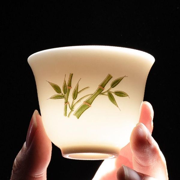 

mugs 6 pieces dehua teacup home office handpainted mug creative teaware drinkware