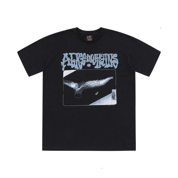 

men's t-shirts vintage t shirts men women high street oversize tees long sleeve t-shirt harajuku ma0u, White;black