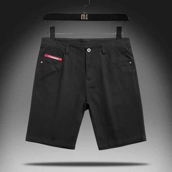 

men's shorts pants korean fashion casual thin summer ins sports five-minute plus size, White;black