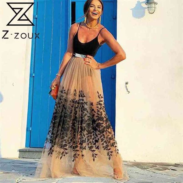 

women dress v-neck fake two pieces print dresses plus size spaghetti strap summer clothes fashion 210513, Black;gray