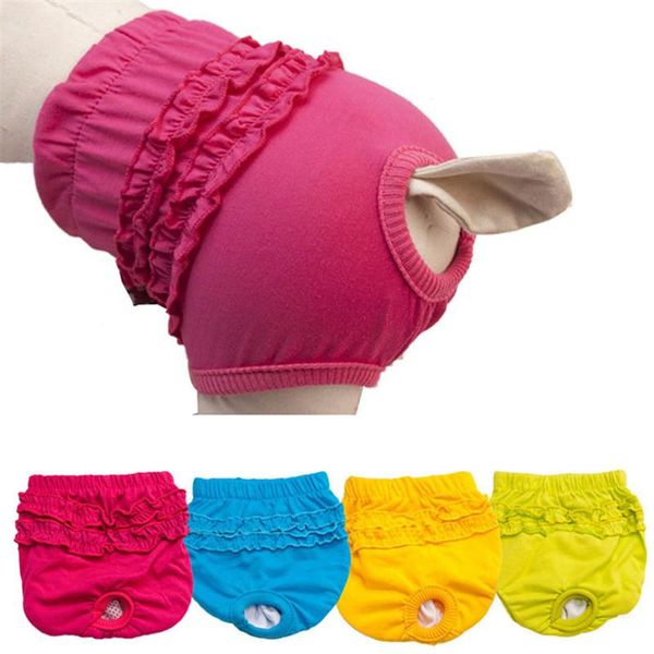 

dog apparel panties for dogs bragas perro cute pet panty brief bitch in season sanitary pants girl female l528