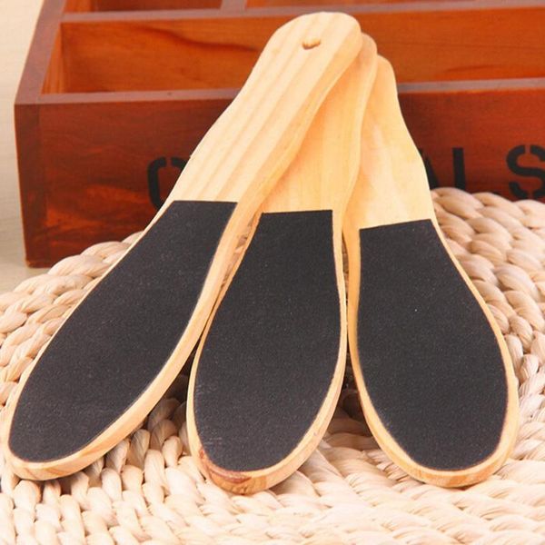 

files double sided foot file callus remover for feet wooden pedicure grater to smooth hard coarse dry tough skin decorative objects & figuri