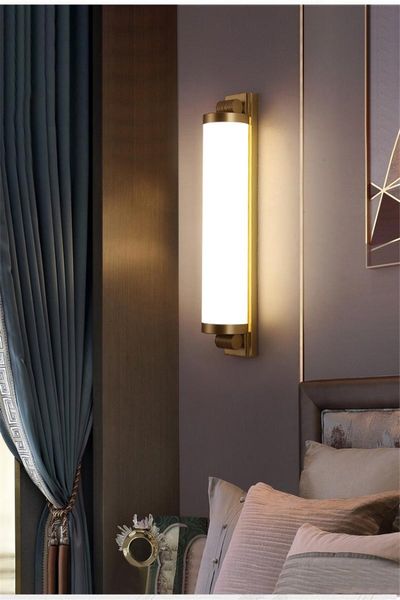 

modern living room background wall lamps nordic bedroom bedside staircase aisle decorative lights model cloakroom lamp