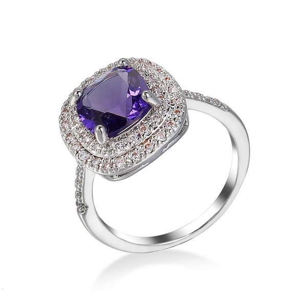 

ring selling zircon jewelry popular hand, Slivery;golden
