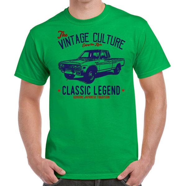 

japanese car datsun 620 king cab 1977 - new cotton t-shirt, White;black