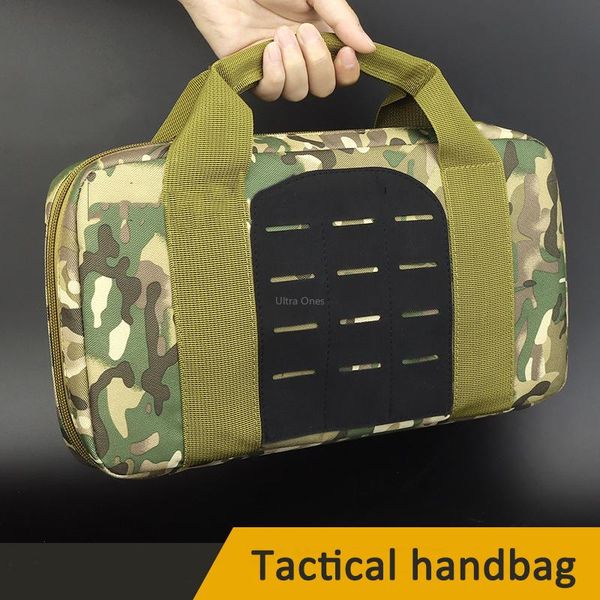 

stuff sacks outdoor hunting tactical gun bag military portable shooting cs wargame pistol paintball army camo molle handgun bags