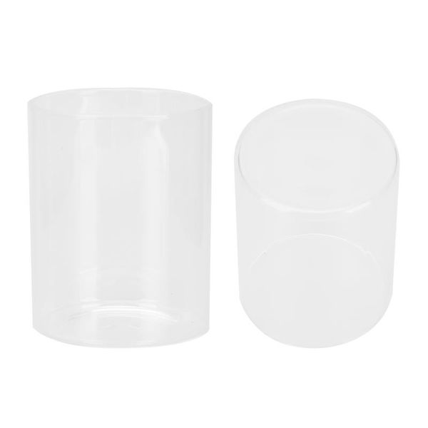 

candles 2pcs transparent scented candle cups empty simple containers