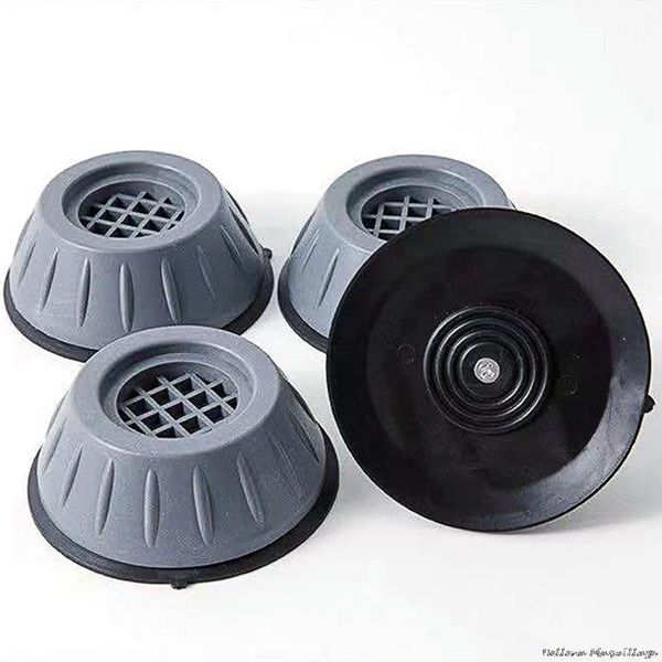

bath mats 8cm universal anti-vibration feet pads washing machine rubber mat pad dryer refrigerator base fixed non-slip