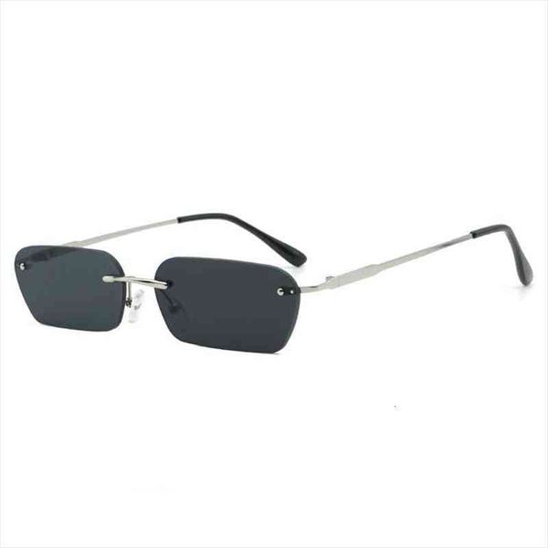 

personality sunglasses small frame hip hop trend fashion men and women color ocean film sunglasses, White;black